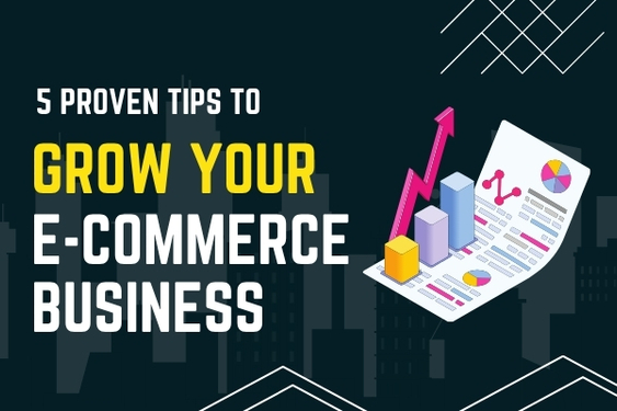 5 Proven Tips to Grow Your E commerce Business